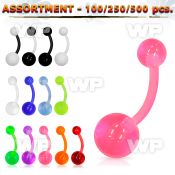 4b2zz9 acrylic uv belly bananas 1 6mm 5 8mm acrylic uv balls belly piercing