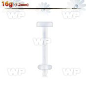 b4ar flexible acrylic labret stud piercing retainer lower lip piercing