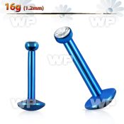 b4rcks ion plated 316l steel labret stud 1 2mm an internally lower lip piercing