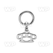 bcrg376 316l steel bcr 1.6mm w a brass knuckle design