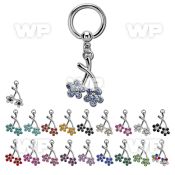 bcrgflc2 316l steel bcr 1.6mm w a twin flower design