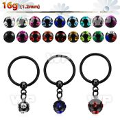 bcrtsmj black steel bcr 1.2mm w multi jewel ball