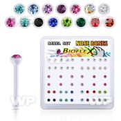 bxa33 box w 120 bio  flex nose bones w 2mm crystals
