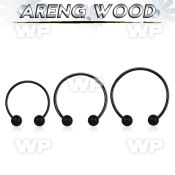 cbmtar5l xxl anodized steel cbr, 14g w 5mm areng wood balls