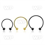 cbmtdi5l xxl anodized steel circular barbell, 14g w 5mm dices