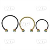 cbmtfg5l xxl black steel cbr 5mm multi crystal balls w rb colors 