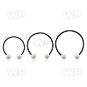 cbmtop5l xxl anodized steel cbr, 14gw 5mm synthetic opal balls