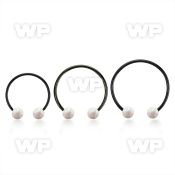 cbmtop6l xxl anodized steel cbr, 14gw 6mm synthetic opal balls