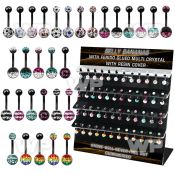 dmcd10 display w anodized belly banana w mix design ferido ball