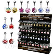 dmcd11 display w steel belly bananas w multicrystal ferido disk