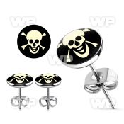 er272 stainless steel earring studs