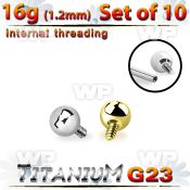 fh47bks8 implant grade titanium balls 09 threading 10pcs