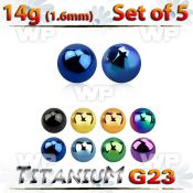 fh4r0i pack 4mm ion plated g23 titanium balls1 6mm threading 
