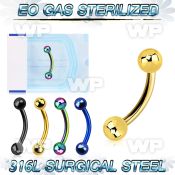 g4uwr4 presterilized pvd plated steel bananabell two balls