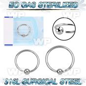 g4w1aet sterilized annealed steel captive hoop