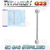 gh448u13 presterilized titanium industrial bar balls