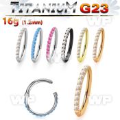 h3i3xep5m titanium hinged segment clicker 16g outward opals