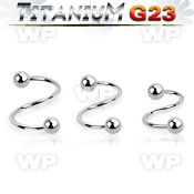 h3mkp4z titanium twisted spiral barbell 20g 3mm balls