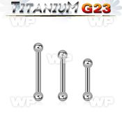 h44w4ks titanium g23 barbell ball
