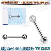h4b20tk g23 titanium nipple barbell 1 6mm 5mm ball nipple piercing