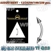 h4b20y9 g23 titanium micro banana 1 2mm 3mm cones length 5 16 eyebrow piercing