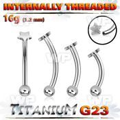 h4u48ue titanium bananabell 16g star top ball internal