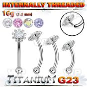 h4u48uey titanium bananabell flower top and ball internal