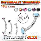 h4u8uee titanium bananabell 16g flat back crystals internal