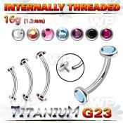 h4u8uee titanium bananabell 16g flat back crystals internal