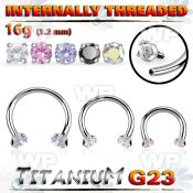 h648uek titanium circular bar 16g color cz internal