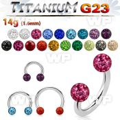 h64da0 g23 titanium cbr horseshoe 1 6mm 4mm ferido glued multi belly piercing