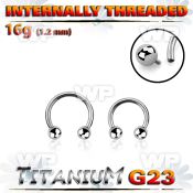 h64w48u titanium g23 circular bar 3mm balls