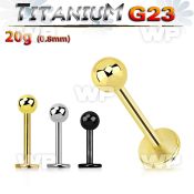 hb4kp4z titanium brow labret stud 20g ball