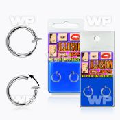 m6bmf spring fake fake clips 1 pair in blister pack or extra belly piercing