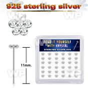 nf4hd6zy silver fishtail straight nosestuds 22g butterfly 36