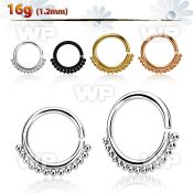 sepn annealed surgical steel septum ring