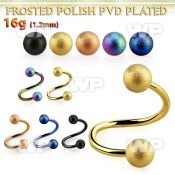 spetfo4 anodized steel spiral w 4mm frosted steel balls