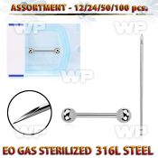 sset09 professional piercing kit steel nipple piercing needle