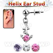 wa4gzle ear lobe piercing