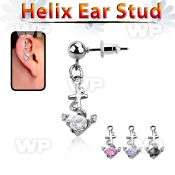 wa4gzle ear lobe piercing