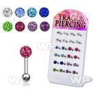 1764epe small display w surgical steel tragus piercings 1 2mm tragus piercing