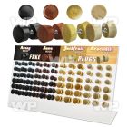 1764etz display w of black areng sawo crocodile jackfruit woo ear lobe piercing