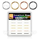 1u3j0s box 18 pcs of 18k yellow rose gold plated black plat helix piercing