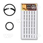 1u3jet box w black plated silver 925 seamless nose ring s 1mm nose piercing