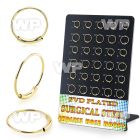 1wu1k gold pvd implant grade steel nose rings display 30