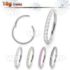 3i3x3ep steel hinged segment clicker 18g cnc setting cz