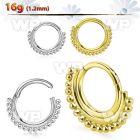 3i3xey implant grade steel hinged segment clicker chain ball
