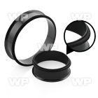 3rmifb xl big gaue sized black ion plated surgical steel single ear lobe piercing