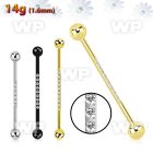 448u1g pvd titanium industrial straight bar 14g cz