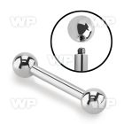 44ep 316l steel big gauge tongue barthickness of 2 5mm 6mm tongue piercing